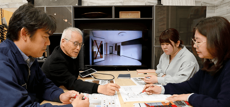 家族の未来が反映できるプランを作成
